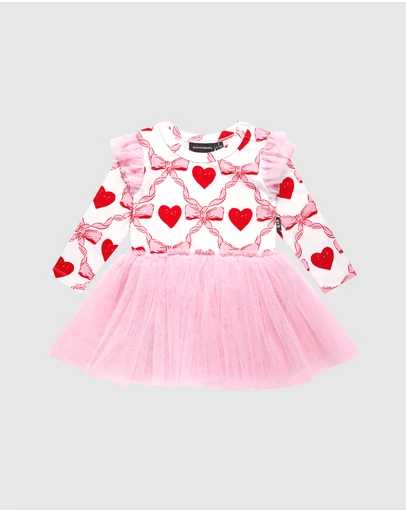 Rock Your Baby - Wild At Heart Circus Frill Bodysuit Dress