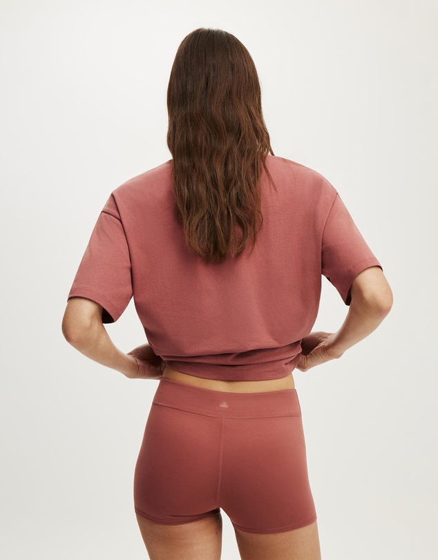 Cotton On Body Active - Ultra Soft Tie Front Micro Short
