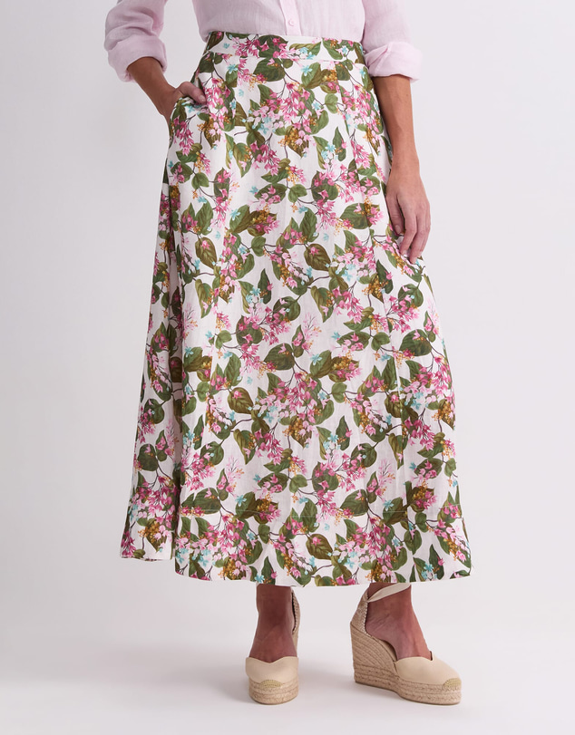 Sportscraft - Osterley Linen Liberty Skirt