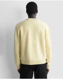 COS - Boiled-Wool Crew-Neck Cardigan