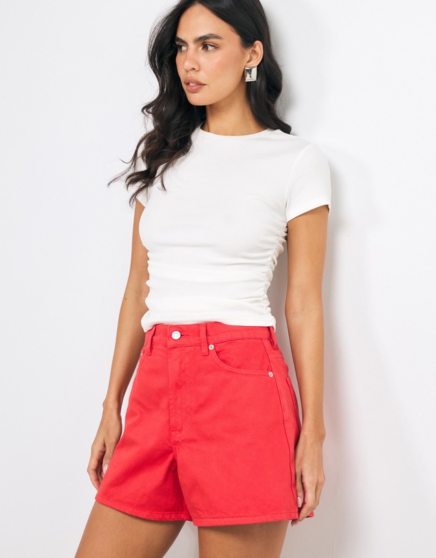 AERE - Mia Classic Denim Shorts