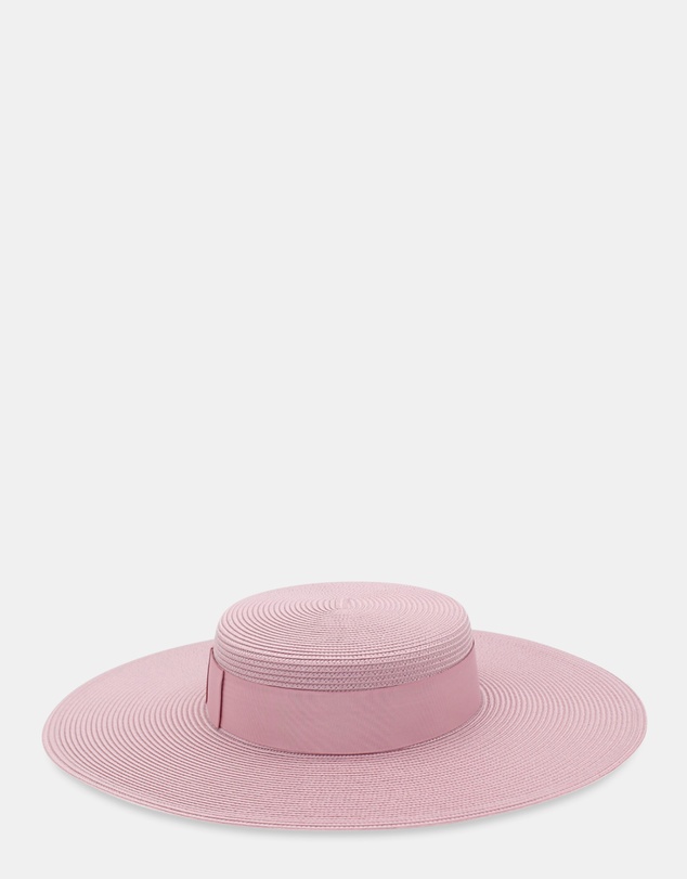 Morgan & Taylor - Macy Racewear Boater in Dusty Pink