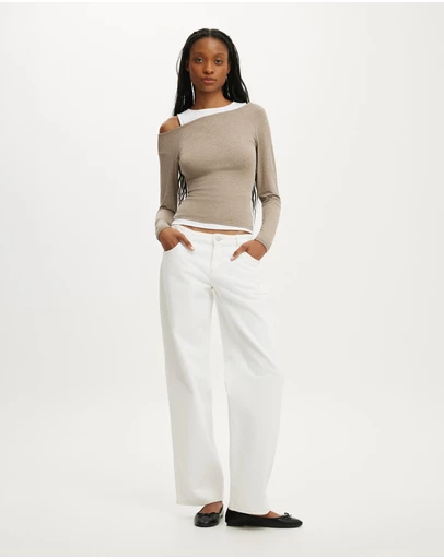 Cotton On - Morgan Layered Long Sleeve Top