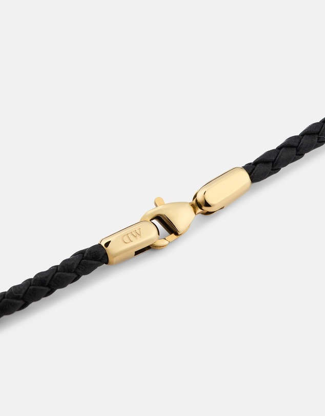 Daniel Wellington - Daniel Braided Leather Bracelet Sheffield 3.0mm G