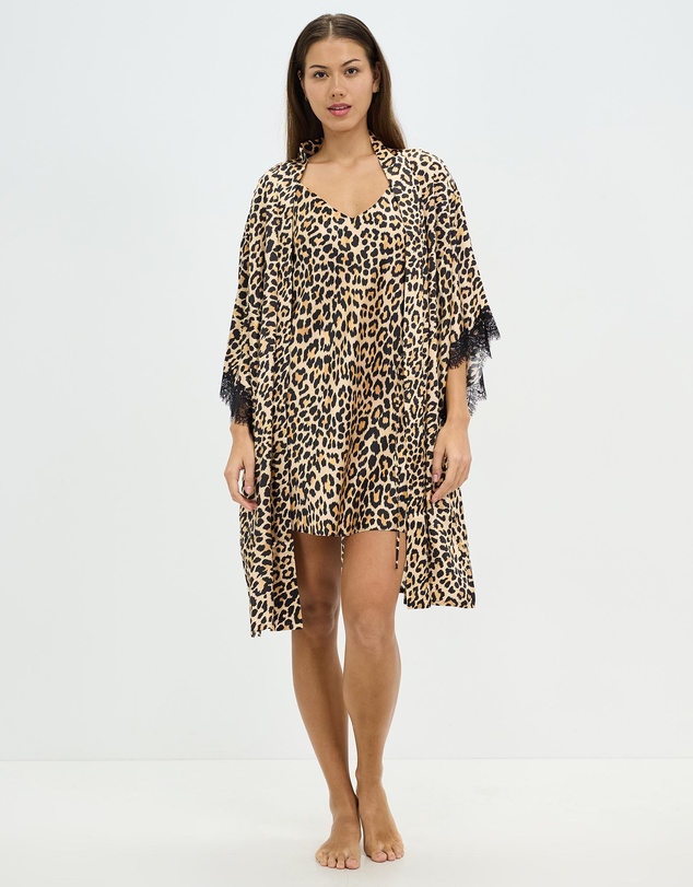 Sainted Sisters - Scarlett Silk Kimono