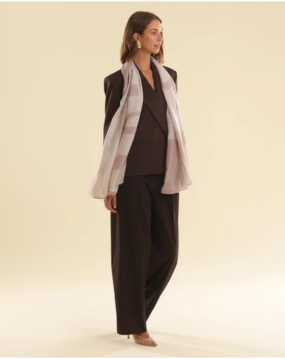Morgan & Taylor - Evie Light-Weight Scarf in Beige