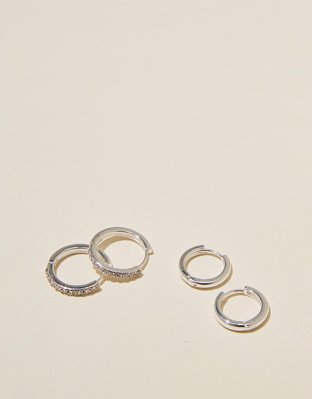 Rubi - 2Pk Mid Earring