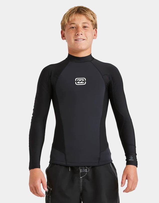 Billabong - Boys 8 to 16 1mm Absolute Natural Ls Wetsuit Top