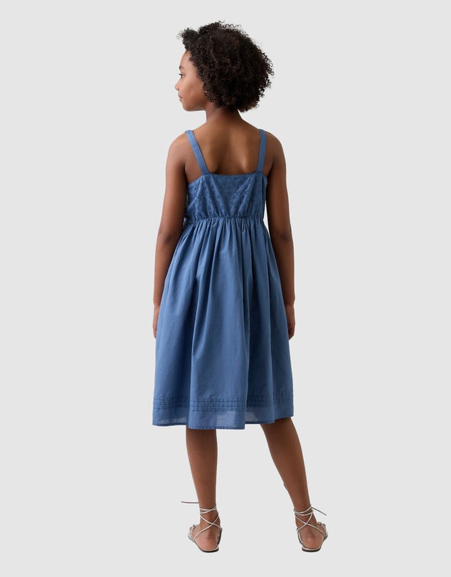 GAP - Button Through Midi Dress - Teens