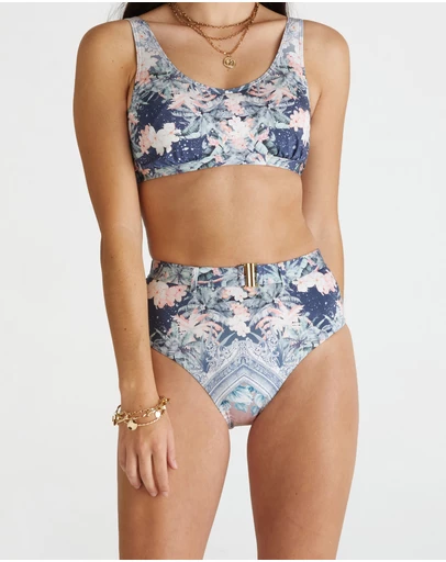 Aqua Blu Australia - Indianic Marilyn High Waist Pant