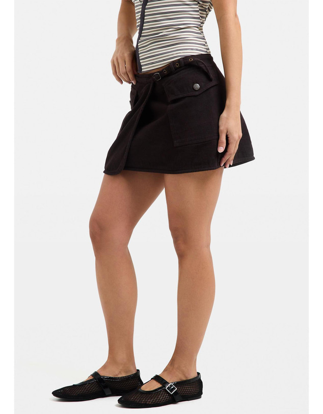 Neon Hart - Latoia Belted Micro Mini Skirt