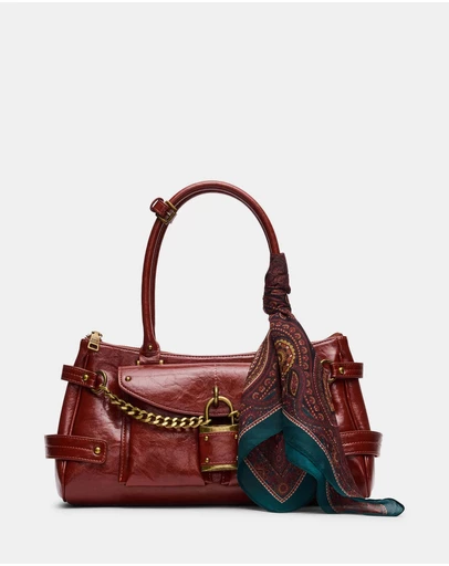 Steve Madden - BSavanah Rust Satchel Bag