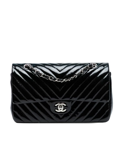 Pre-Loved by Azura Reborn - Pre-Loved Medium Classic Chevron Patent Double Flap
