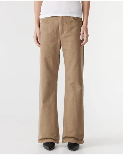 Bassike - Refined Low Rise Jeans