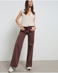 DRICOPER DENIM - Hunter High Rise Wide Leg Jeans