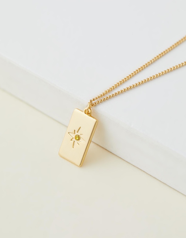 Zahar - November Birthstone Necklace