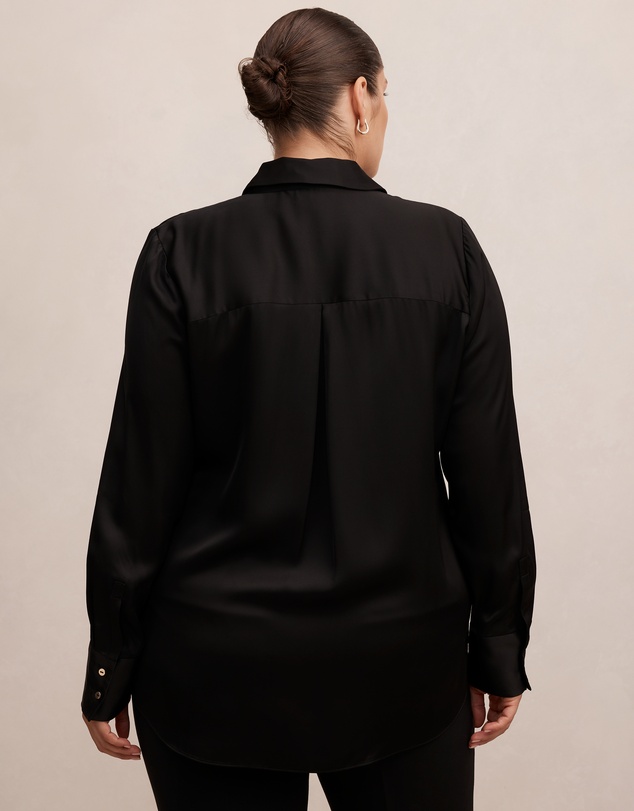 Forever New Curve - Coco Curve Satin Shirt