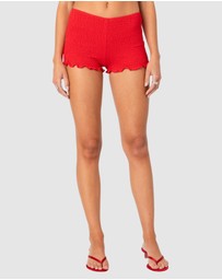 EDIKTED - Valentina Scrunch Shorts