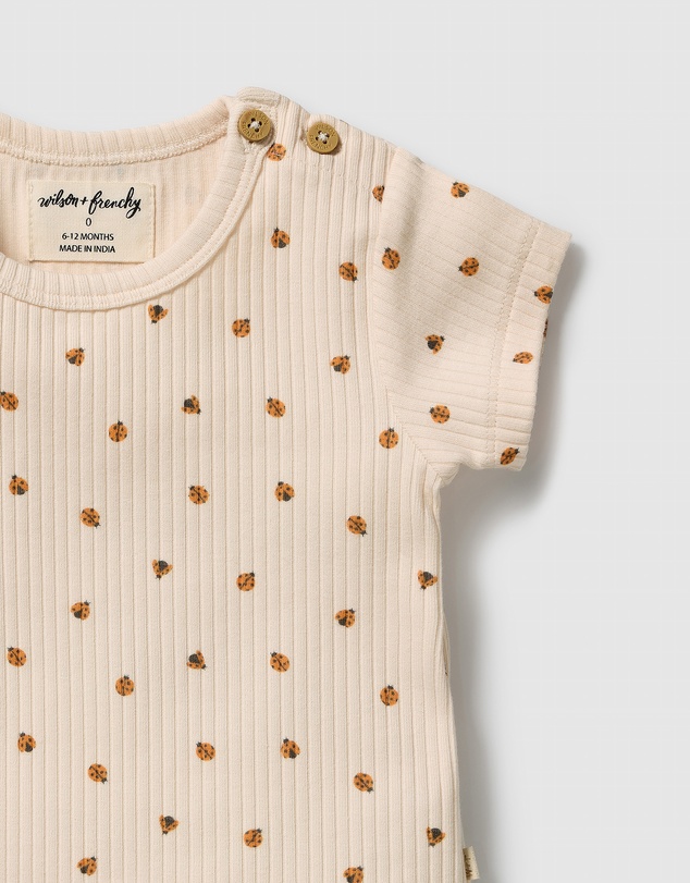 Wilson & Frenchy - Little Lady Bugs Organic Tee - Babies-Kids