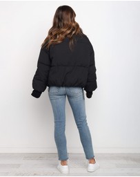 Petal & Pup - Edric Puffer Jacket - Black