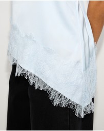 Dazie - Camille Lace Top