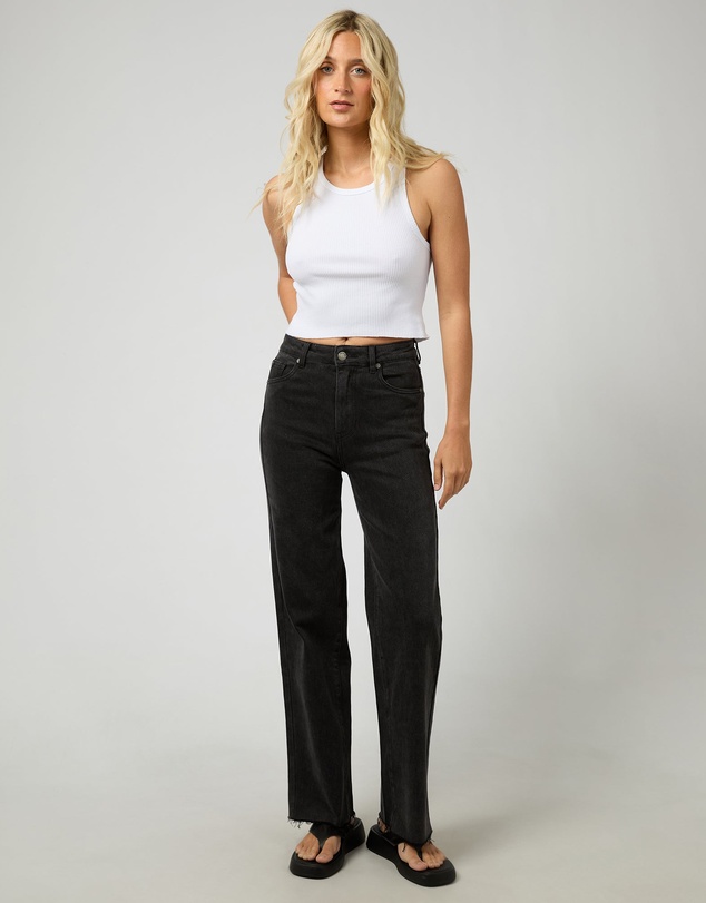 All About Eve - Skye Comfort Jean Washed Black