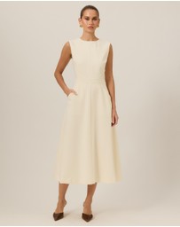 Tussah - Nora Suiting A-Line Midi Dress