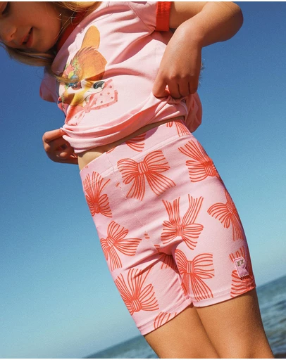 Rock Your Kid - Christmas Lolly Bike Shorts - Kids