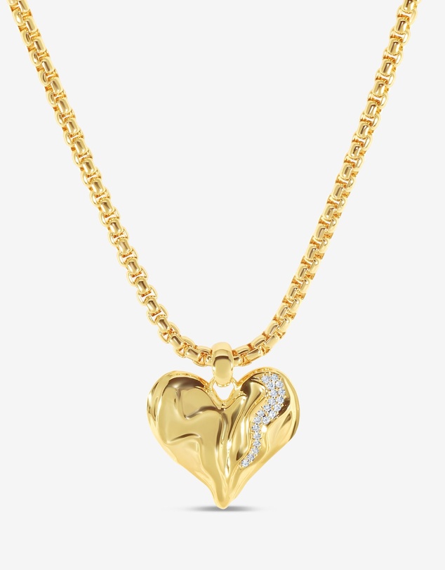Jackie Mack - Adore Heart CZ Necklace