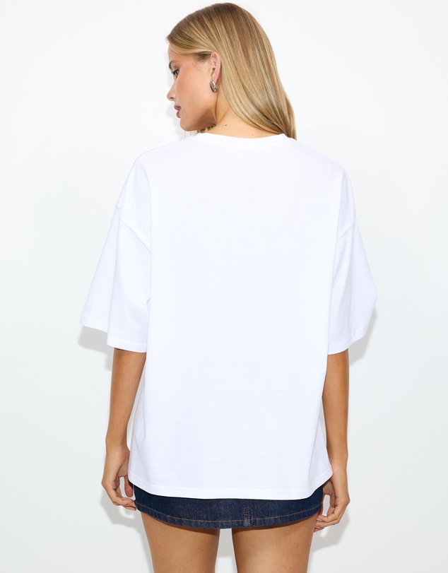 Dazie - Greece Oversized Graphic Tee
