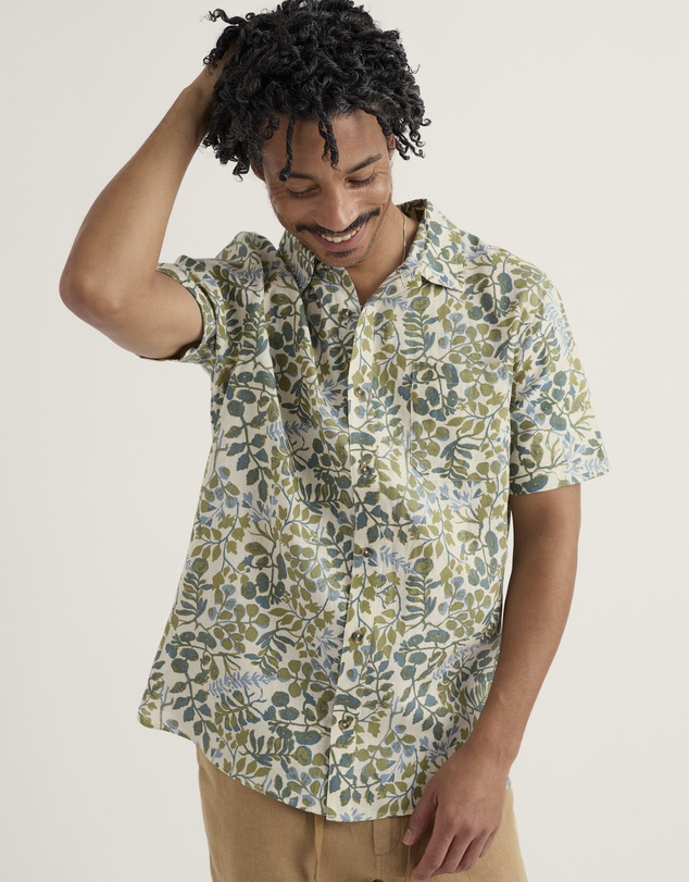 Seasalt - Men's Blue Heron Short Sleeve Shirt