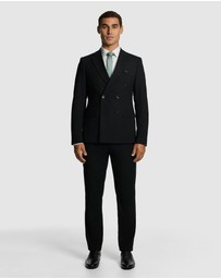 yd. - Dante Double Breasted Stretch Suit Jacket