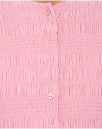 Petal & Pup - Amaya Long Sleeve Mini Dress - Pink