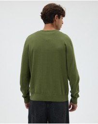 AERE - Lightweight Organic Cotton Crew Neck Knit Jumper