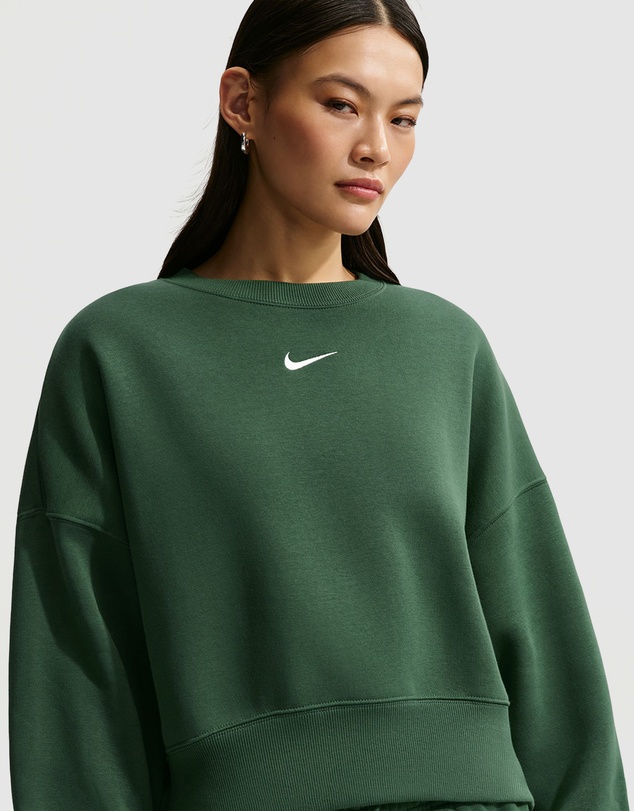 Nike - Sportswear Phoenix Fleece Over-Oversized Crew-Neck Sweatshirt