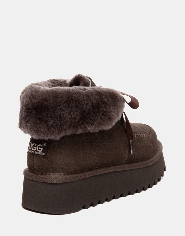 EVERAU - Australian Shepherd Ugg Cozira Cow Suede Upper UGG Boots