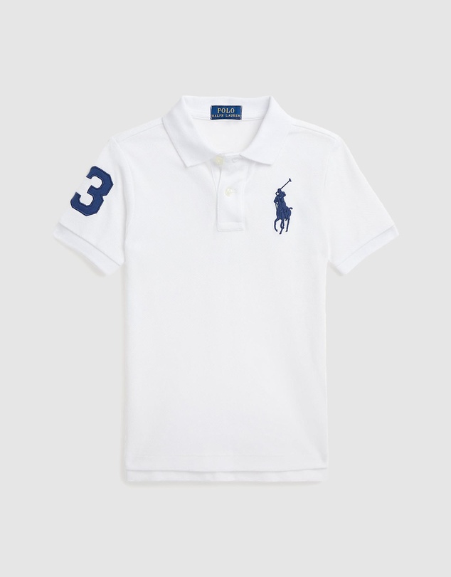 Polo Ralph Lauren - Big Pony Cotton Mesh Polo Shirt - ICONIC EXCLUSIVE - Babies-Teens