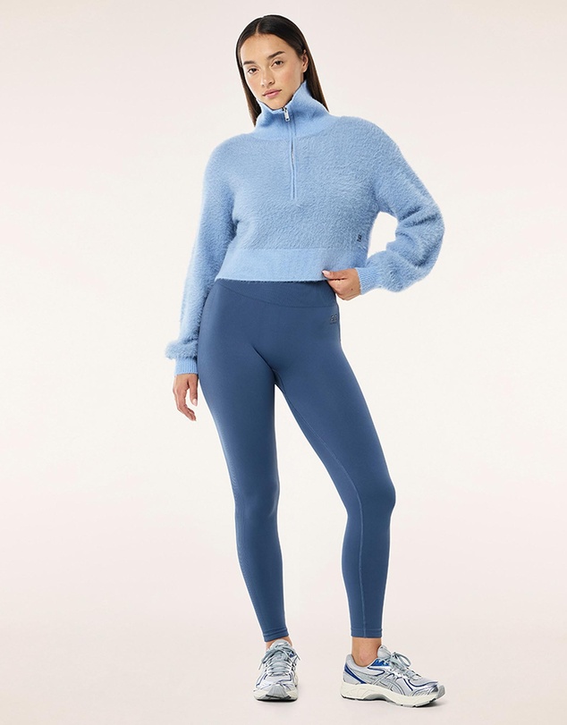 P.E Nation - Greenpoint Knit Zip Neck Sweater
