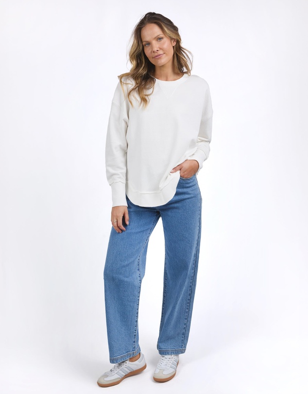 Foxwood - Delilah Crew Vintage White