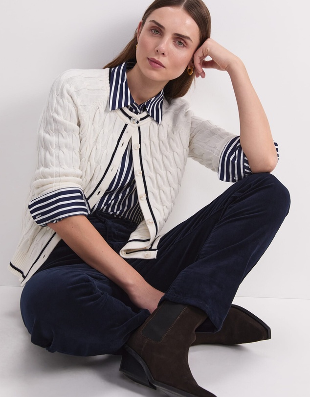 Sportscraft - Merino Cable Cardigan