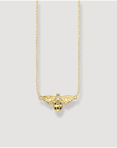 THOMAS SABO - Paradise Colours Bee Gold Necklace