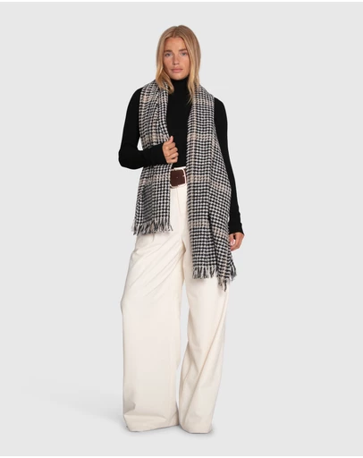 Belle & Bloom - Espresso Scarf