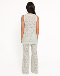 Petal & Pup - Sammy Embroidered Set - Mint Green