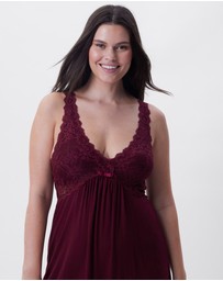 Bras N Things - Kaede Slip - Berry