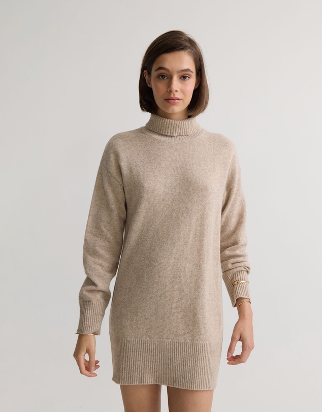 Oxford - Tilda Knitted Wool Mini Dress