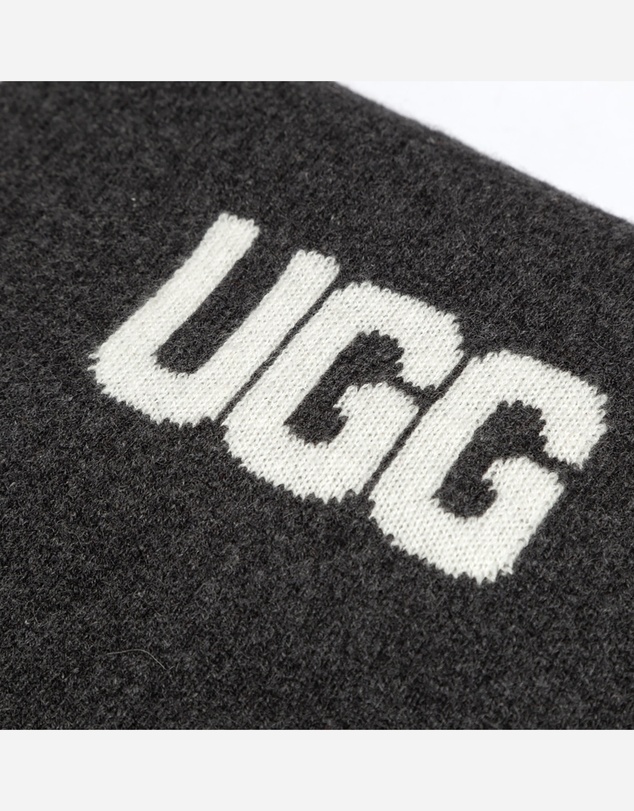 Ozwear Connection Uggs - Ugg Logo Cashmere Aus Wool Woven Scarf