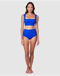 UNE PIECE - Never Say Never High-Waisted Bikini Bottom