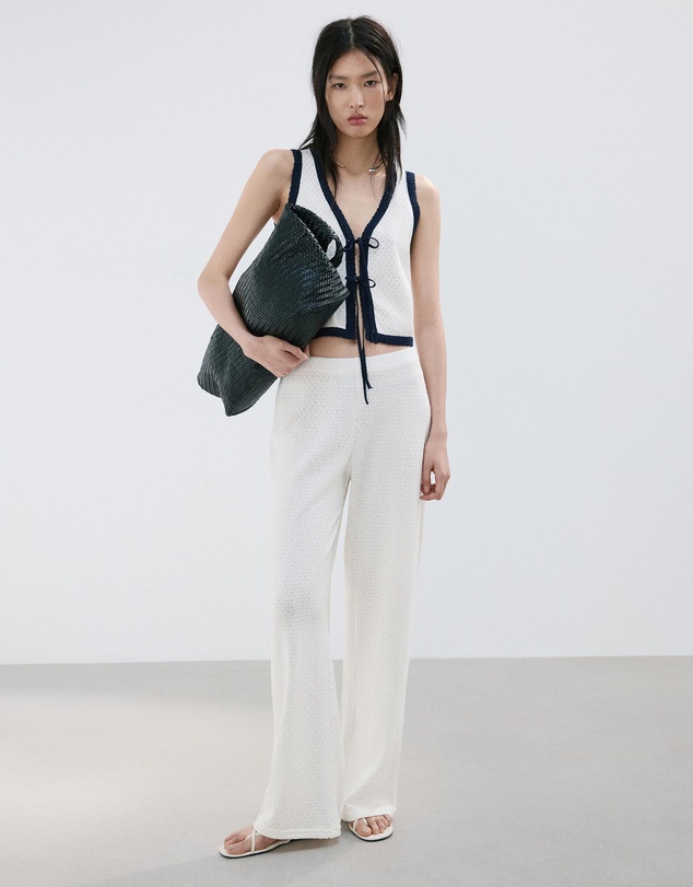 M.N.G - Straight Knitted Trousers