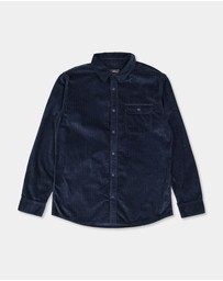 Quiksilver - Mens Aireys Corduroy Long Sleeve Shirt