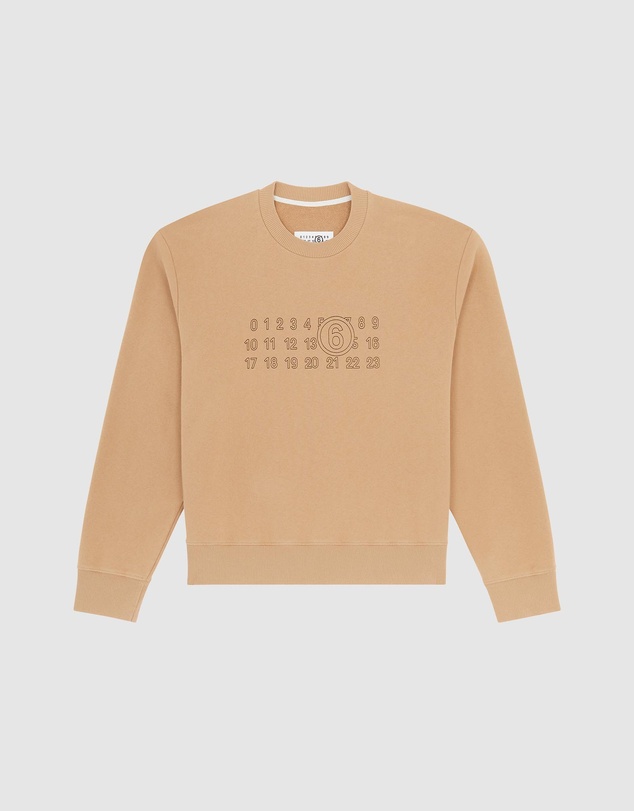 MM6 Maison Margiela - Numerical Print Sweatshirt